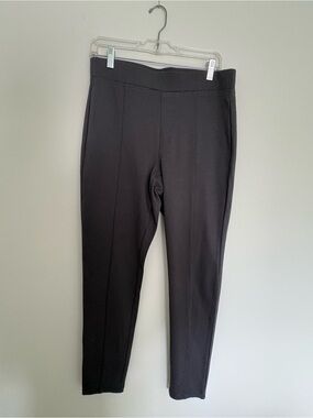 Style & Co. Black Ponte Skinny Ankle Pants